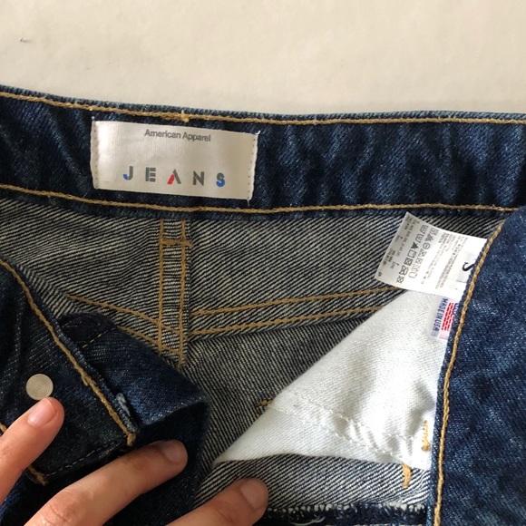 ✨SOLD✨American Apparel Denim Mini Skirt - Picture 5 of 5